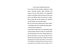 How to Choose a Suitable Compost Turner Brochure