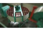 Azeus - Model AZS-YPWL - Fertilizer Disc Mixer Machine