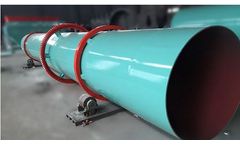 Azeus - Model AZS-LQJ - Fertilizer Rotary Drum Cooler