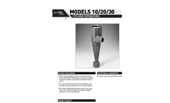 Cyclone Separators Specification Sheet