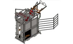 Marechalle - Model PM 4600 - Electric Hoof Trimming Crush for Cattle