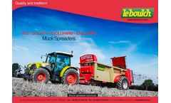 JLB - Model HVS - Muck Spreader - Brochure
