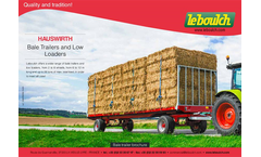 Advantage - Model HVS 51S12 - Narrow Monocoque Muck Spreader - Brochure
