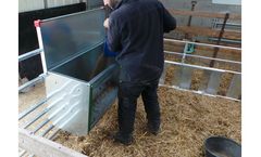 Jourdain - Model NO9700 - Calf Feeder On Barrier