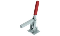 Steel Smith - Model VTC-120132-A - Vertical Hold Down Action - Solid Bar, Flanged Base Toggle Clamp