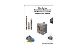 Model PCA-120-BLS-M2S - Solar Pump Controller Brochure