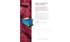 Dymas - Model 24 Alben - Multi-Channel Acquisition System - Datasheet