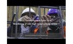 TELT - Tunnel Euralpin Lyon Turin, Monitoring of New High Speed Railway Tunnel Video