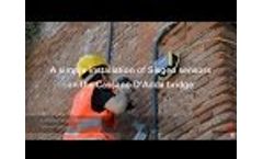 A Simple Installation of Sisgeo Sensors on the Cassano D’Adda Bridge Video
