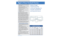 Kenco - Fiberglass Parshall Flumes - Brochure