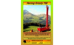 Grizzly - Model 700 - Yarder Combine - Brochure
