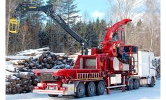 Erjo - Model 15/12 RM - Mobile Wood Chipper