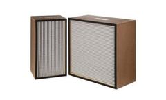 Ulpatek - Compact HEPA Filter with Aluminium Seperator