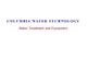 Columbia Water Technology