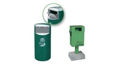 Finncont - Model REKKU - Litter Bins for Dog Parks