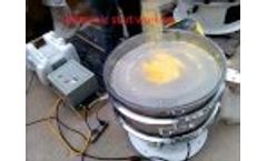 Spectacular Effectiveness of Unit-Fine Ultrasonic Vibrating Screen Video