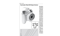 Tate Andale - GD - Duplex Strainer Brochure