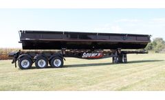 Sidumpr - Model SDR342-49 - SDR344-60 - SDR348-4986 - Triple Axle Trailer