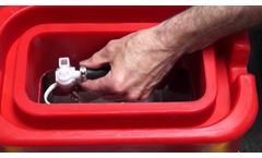 How to install the rubber hose and cable heater in a New Ritchie OmniFount - Video