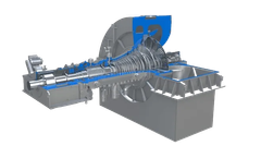 Toshiba - Model TX-1 - Single Casing and Flow Steam Turbine Generator