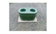 AmeriAg - Model 4014 - Double Hole Energy Free Livestock Drinker
