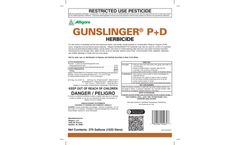 Alligare - Model Gunslinger P+D - Herbicide  - Brochure