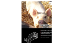 Model Jumb-O-Fine - Mating Box for Weaned and Gestating Sows - Brochure