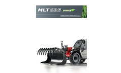 Model MLT 625 - Rough Terrain Telescopic Handler Brochure