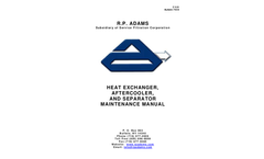 R-P-Adams - Model 10-CY-SS - Cyclone Separators Brochure