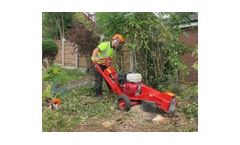 FSI - Model B20 - Self-Propelled Stump Cutter With Gasoline Engine