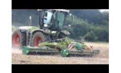 Claas Xerion 3300 VC + Spearhead Trident 7600 HD (Mulcher / Mower 7,50m) Video