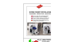 Super Tempi - Model Type ST - Fan - Brochure