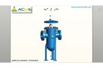 AFS Simplex Basket Strainer - Video