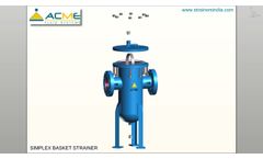 AFS Simplex Basket Strainer - Video