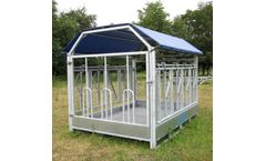 JYFA - Model 1000 - Big Bales Feeder for Multiple Animals