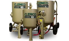 Clemco - Model 6-cuft Classic, 6-cuft Lo-Pot, and 6-cuft Contract - Abrasive Blast Machines