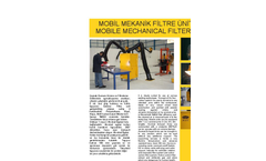Mobile Mechanical Filter Units Brochure