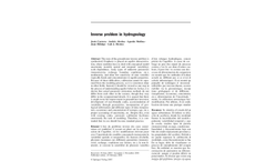 Inverse Problem in Hydrogeology