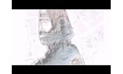 Surface Water Flow from Lake Zürich to Limmat River Under Quai Bridge in Zürich City Video
