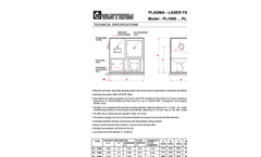 Vanterm - Model PL - Plasma Laser Filter Units Brochure