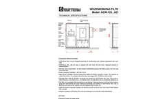 Vanterm - Model ACW - Filter Units Brochure
