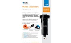 Alpha Water Separator - Data Sheet