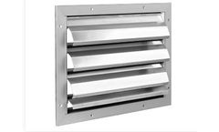 SagiCofim - Model GP50 S/D, GP100 S/D - Wall-Mounted Overpressure Grilles