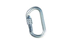Fall Safe - Model L- FS802 - Fall Protection - Zinc-plated Steel Carabiner