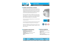 Model EGF Serie - Gas Filter Technical Datasheet