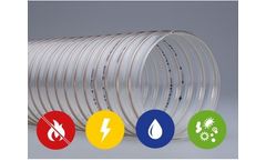 Smartflex - Model 0,4 - Light Weight and Very Flexible Polyurethane Ducting Hose