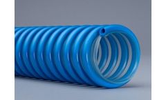 Flexadux - Model P1 L PU AE HP - Light Weight and Very Flexible Polyurethane Ducting Hose