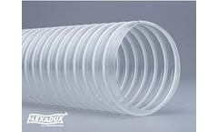 Flexadux - Model P 3 PU - Medium Weight and Flexible Polyurethane Ducting Hoses