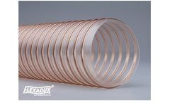 Flexadux - Model P 7 OL PU AE - Medium Weight and Flexible Polyurethane Ducting Hoses