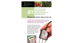 Delta-T - Model WET-2 - Soil Moisture Sensors - Datasheet